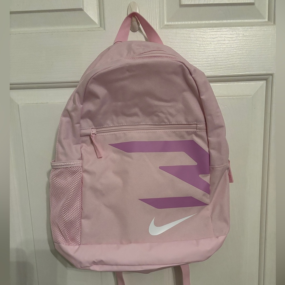 Nike Pink Backpack with Bottle Pocket
